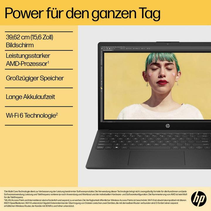 Productafbeelding HP Laptop 15-fc0079ng (15.59", AMD Ryzen 7 5825U, 16 GB, 512 GB, DE)