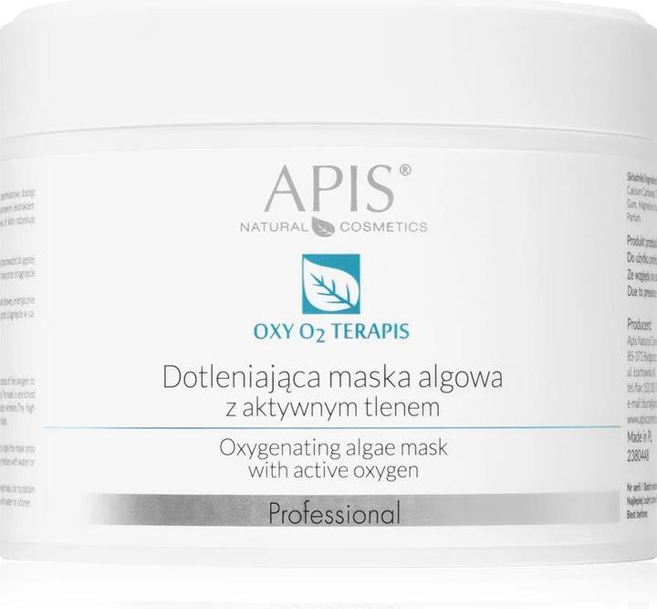 Produktbild Apis Natural Cosmetics Apis Oxy O2 Terapis Oxygenating Algae Mask Oxygenating Algae Mask With Active Oxygen 100G