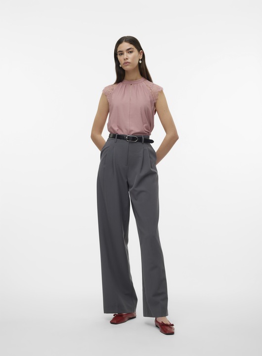 Image du produit Vero Moda Vmmilla Sl Lace Tee Ga (XL)