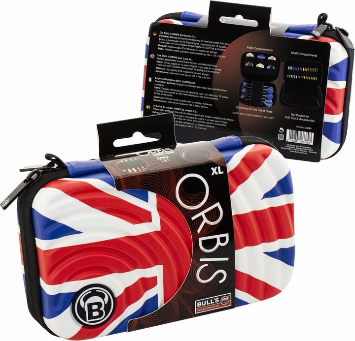 Image du produit Bull's ORBIS XL étui pour fléchettes UNION JACK