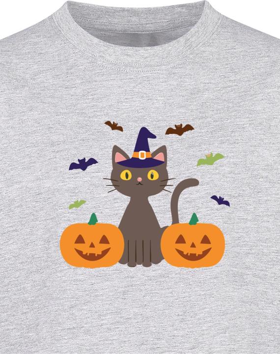 Produktbild Merchcode Kids Pumpkings and Cats Tee - 176491 (146, 152)