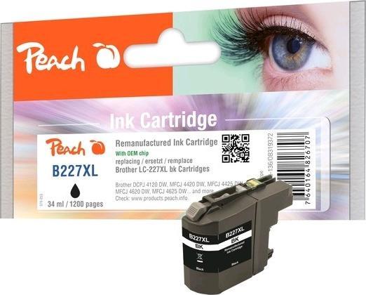 Image du produit Peach Encre Brother LC-227XL Noir (CF)
