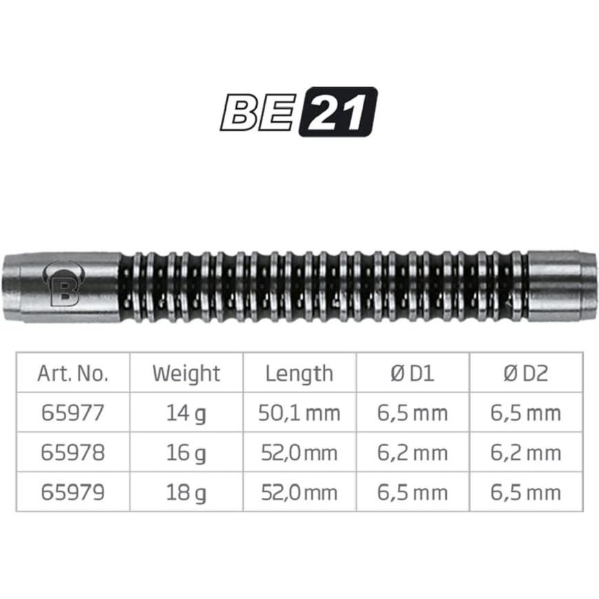 Bull's BE-21 Soft Dart Barrel (65978)