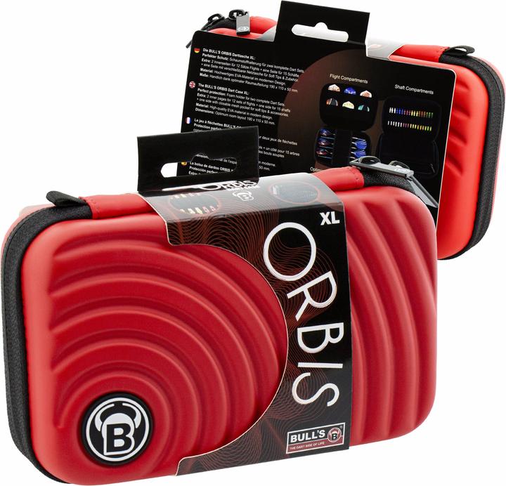 Image du produit Bull's ORBIS XL étui pour fléchettes rouge