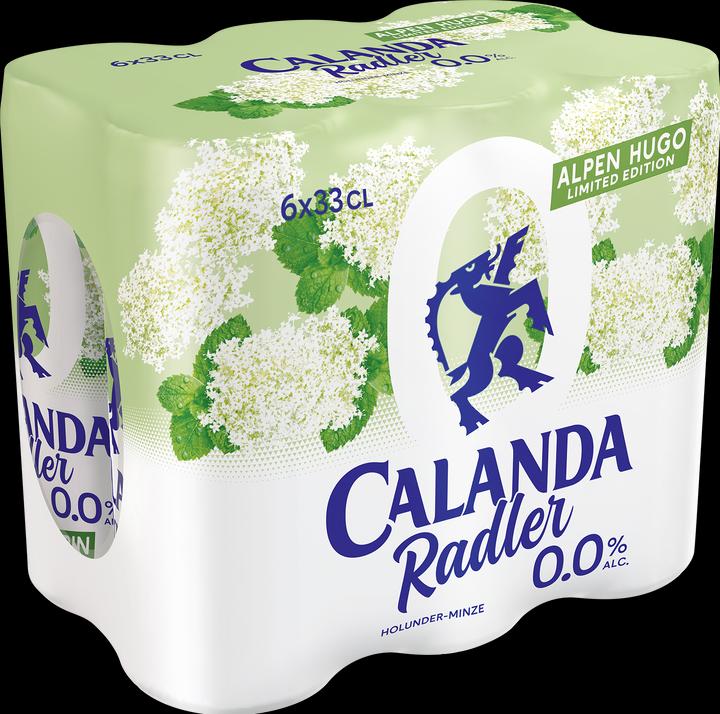 Image du produit Calanda Radler Alpen Hugo (6 x 33 cl)