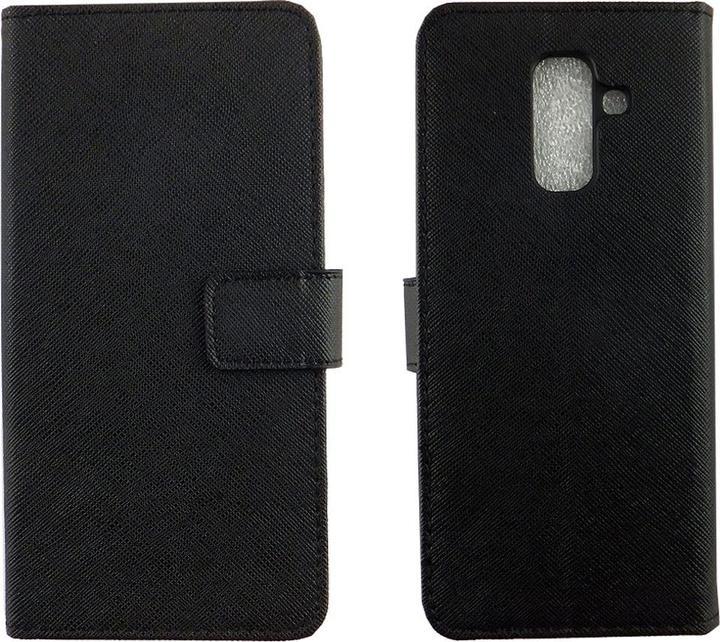 Actual product image König Design Case Mobile Protection for Samsung Galaxy A6 Plus (2018) Case Cover Wallet Bag