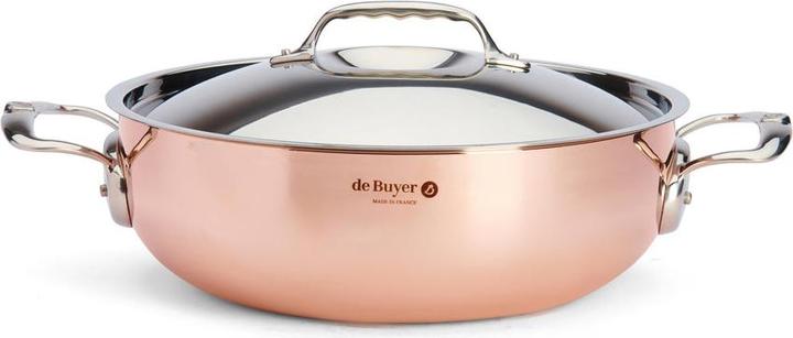 Image du produit de Buyer prima matera (28 cm, Cocotte + faitout, Acier inoxydable, Cuivre)