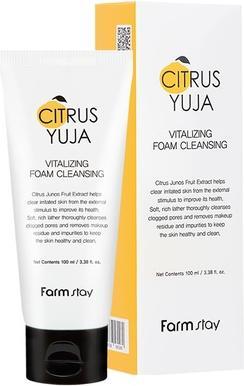 Produktbild Farm Stay Farmstay Citrus Yuja Cleansing Foam 100Ml (Reinigungsschaum, 100 ml)