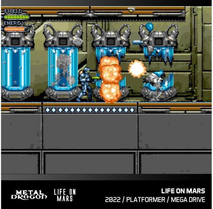 Image du produit Blaze Cartouche Evercade Metal Dragon/Life on Mars (Allemand)