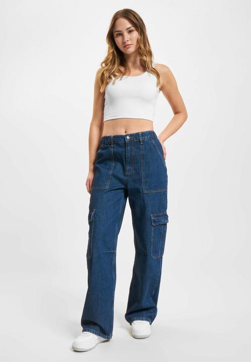 Produktbild DEF Cargohose aus Jeansstoff, Damen (M)