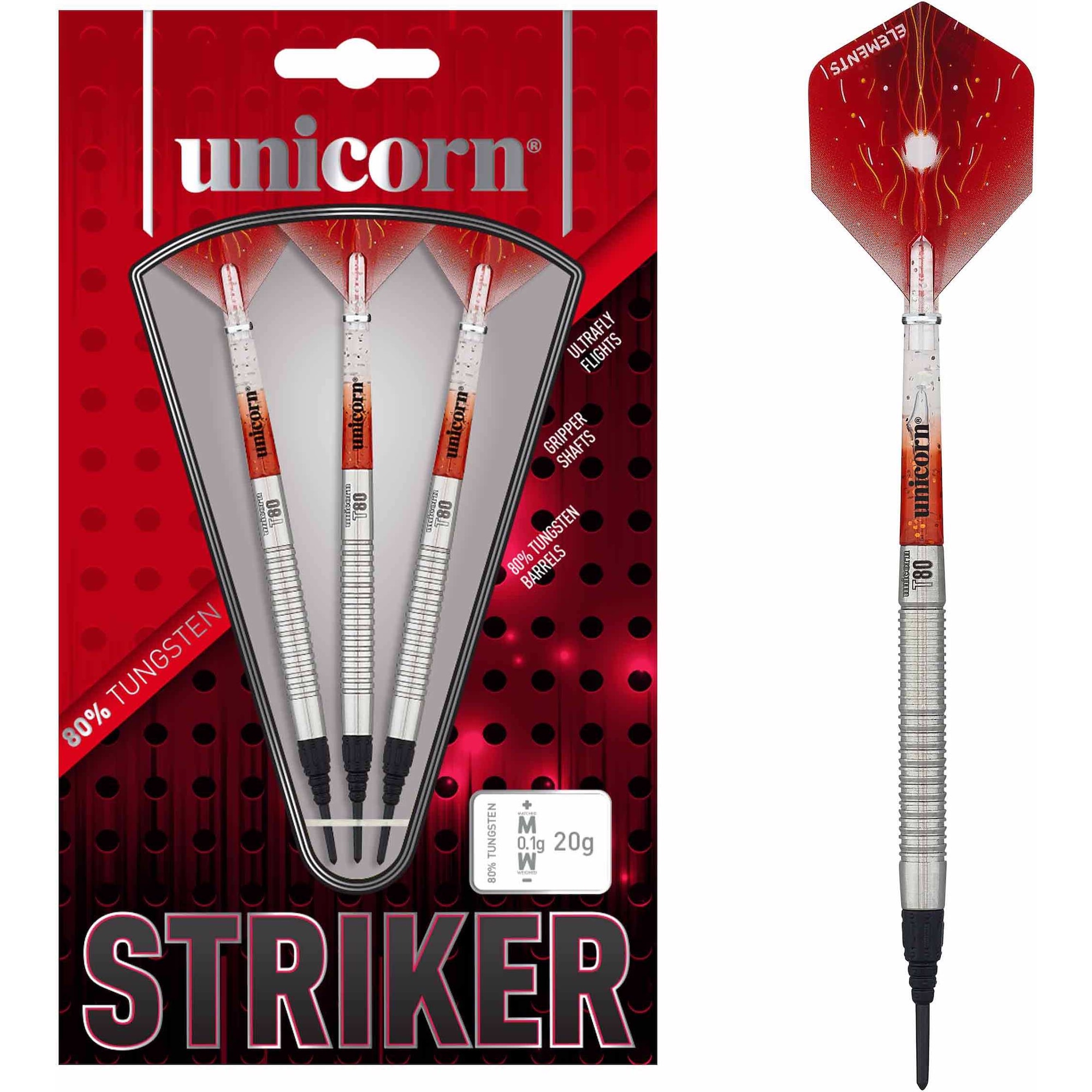 Unicorn Core XL Striker Soft Darts (19 g)