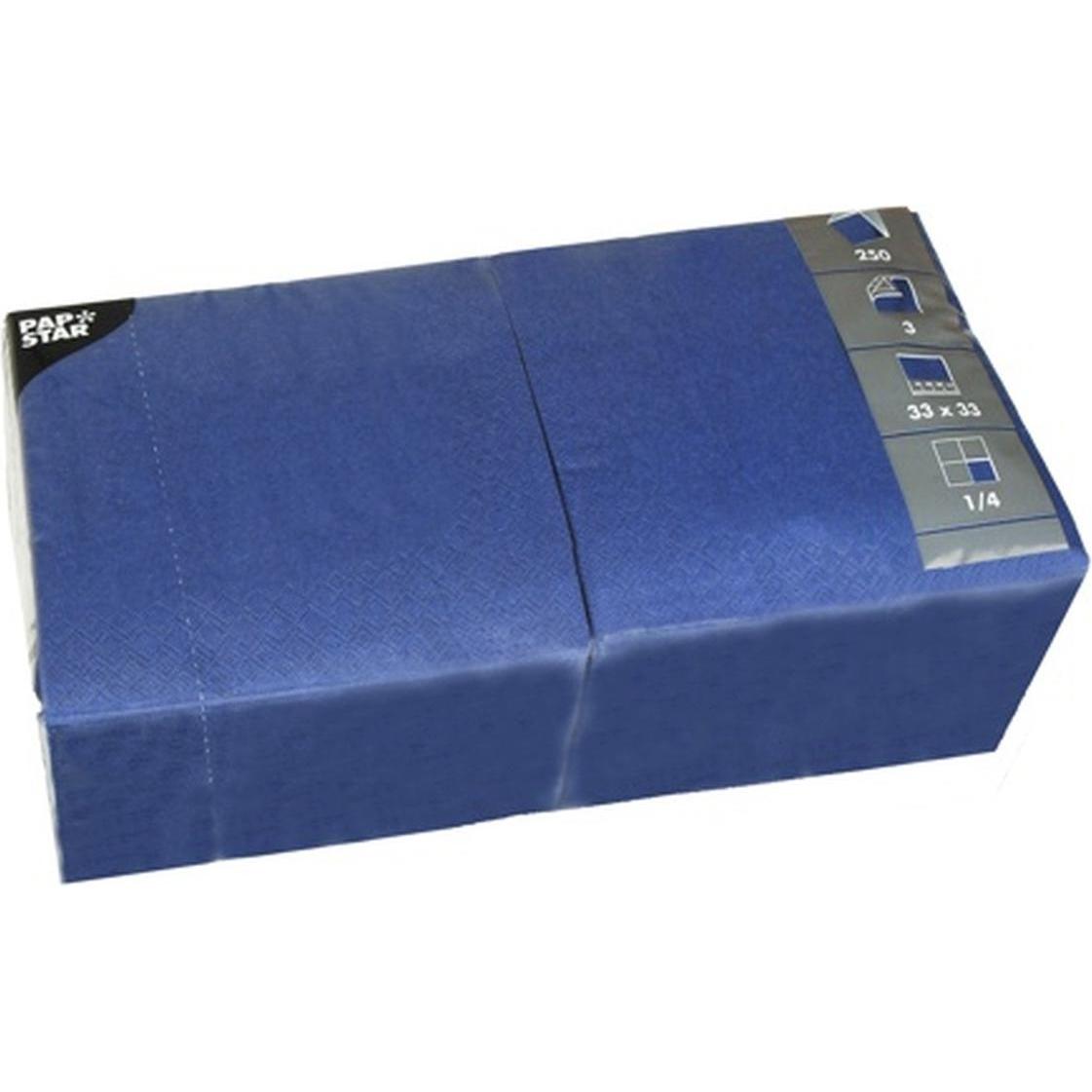 Papstar, Servietten, Servietten (250 x, 33 x 33 cm)