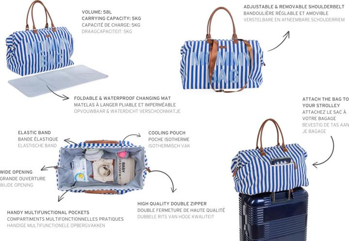 Actual product image Childhome Mommy Bag Nursery Bag