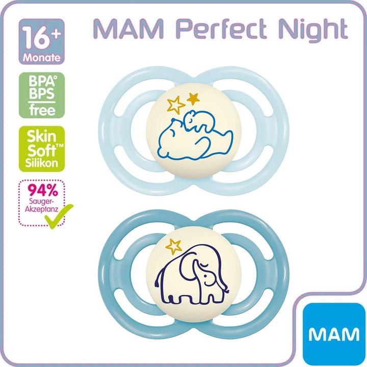 Produktbild Kikkaboo Baby-Schnuller Savanna 0-6 Mon (2 x, ab 16 Monaten)