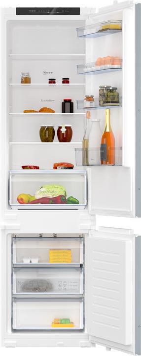 Actual product image Neff N 30, built-in fridge-freezer with bottom freezer compartment, 193.5 x 54.1 cm, drag hinge, KI796 (290 l)