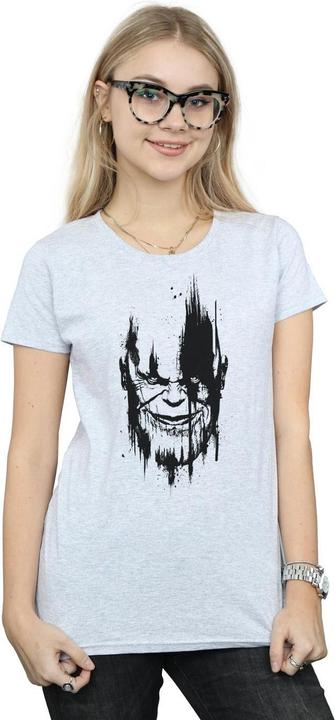 Image du produit - T-shirt AVENGERS INFINITY WAR THANOS FACE - Femme (M)