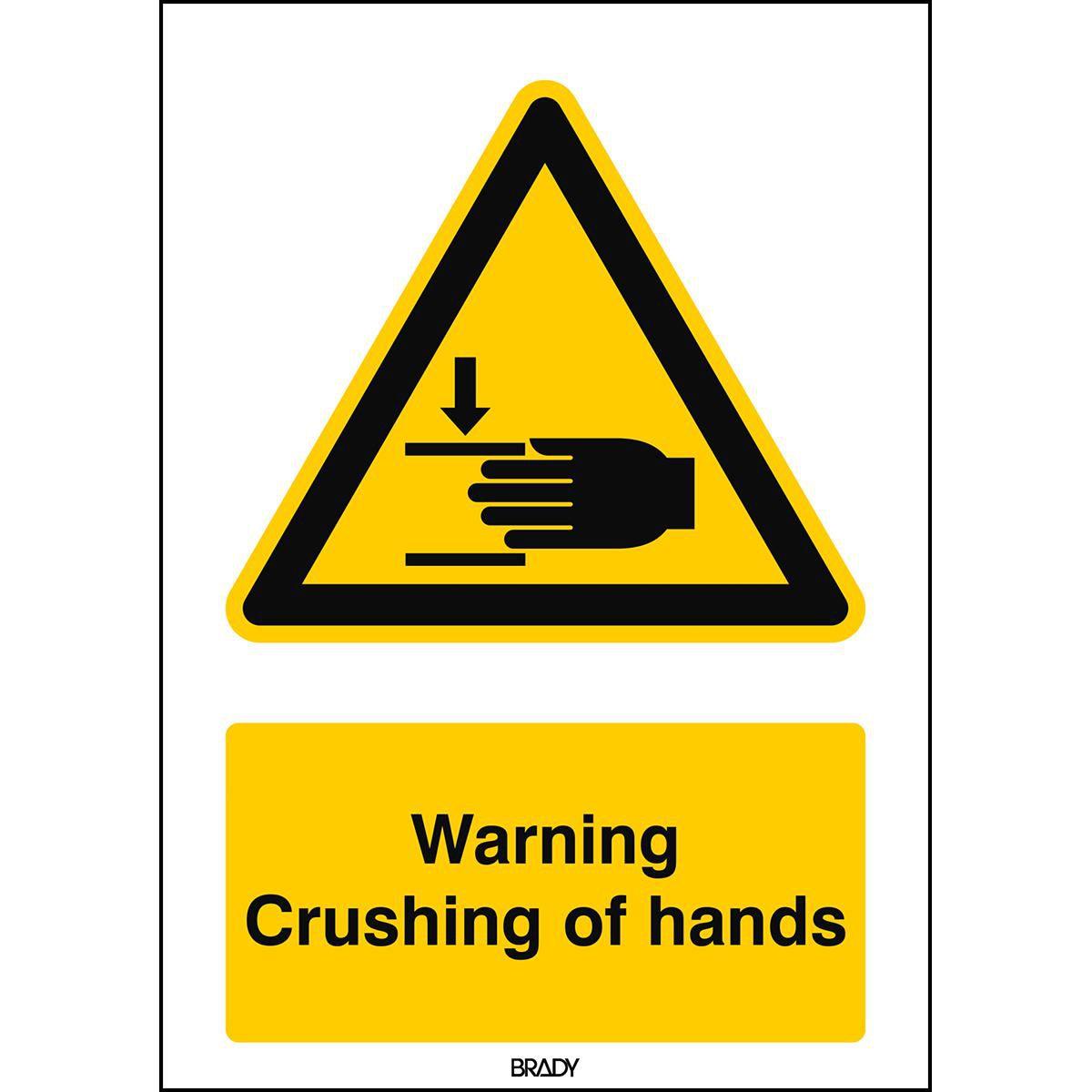 Brady, Sicherheitskennzeichnung, ISO Safety Sign - Warning