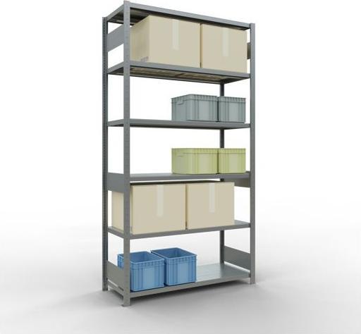 Actual product image Schulte Lagertechnik MULTIplus250 basic racking system with length ledgers