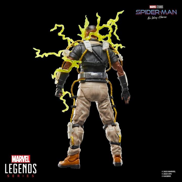 Actual product image Hasbro Marvel Legends Series Marvel’s Electro, Spider-Man: No Way Home Sammlerobjekt Action-Figur, 15 cm