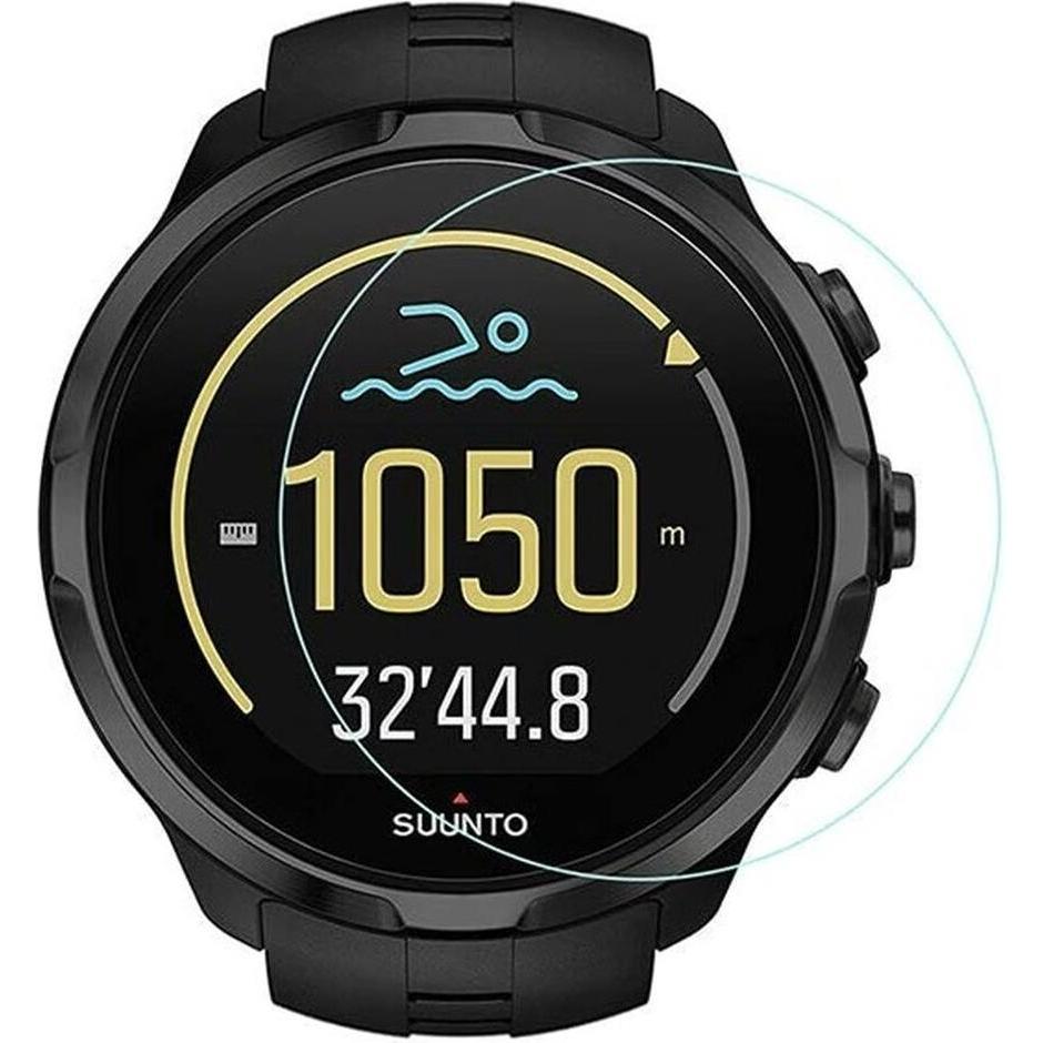 Protectorking 6x echtes Tempered 9H Panzerhartglas 3D KLAR, Smartwatch Schutzfolie, Transparent