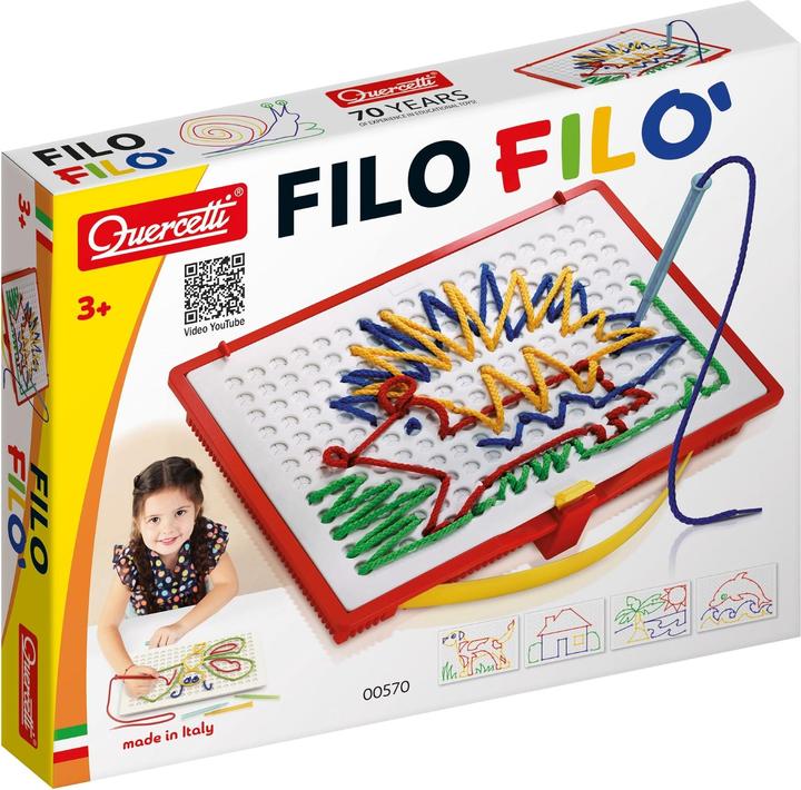 Quercetti Filo rijgen egel