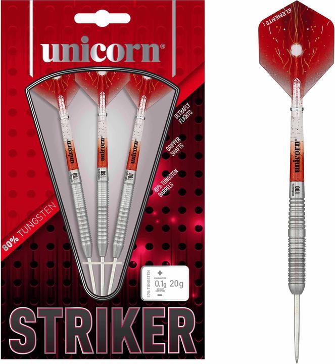 Image du produit Unicorn Core XL Striker fléchettes en acier (22 g)