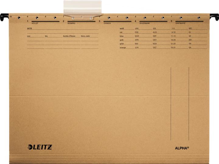 Produktbild Leitz ALPHA Hängemappe, A4, seitlich offen, natron (A4, 1 x)