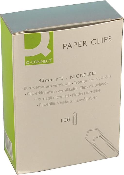 Immagine prodotto Q-Connect Büroklammern (100 x)