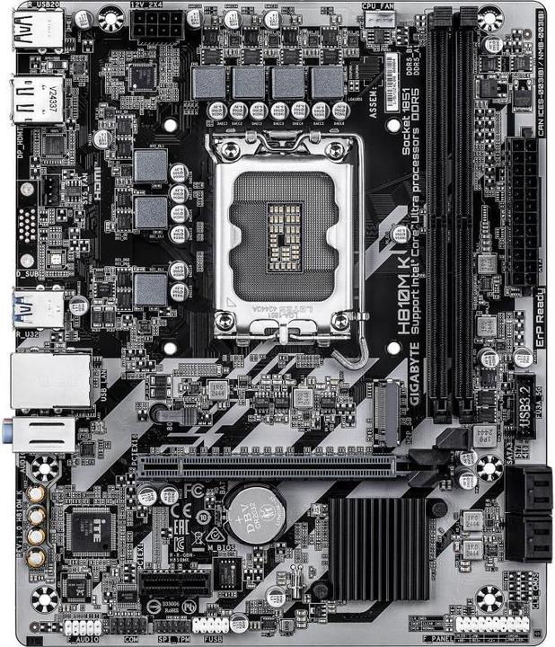 Productafbeelding Gigabyte B860 DS3H (LGA 1851, Intel B860, ATX)