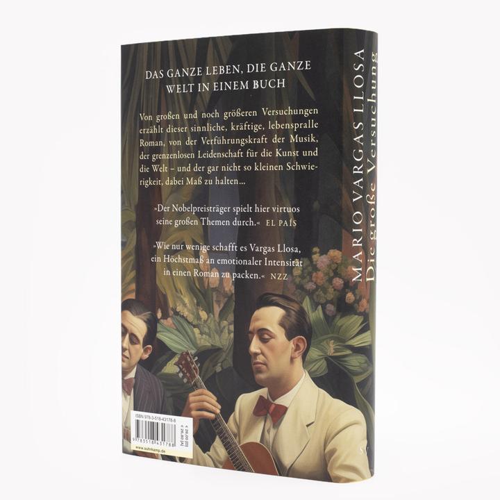 Immagine prodotto Die grosse Versuchung (Tedesco, Mario Vargas Llosa, 2024)