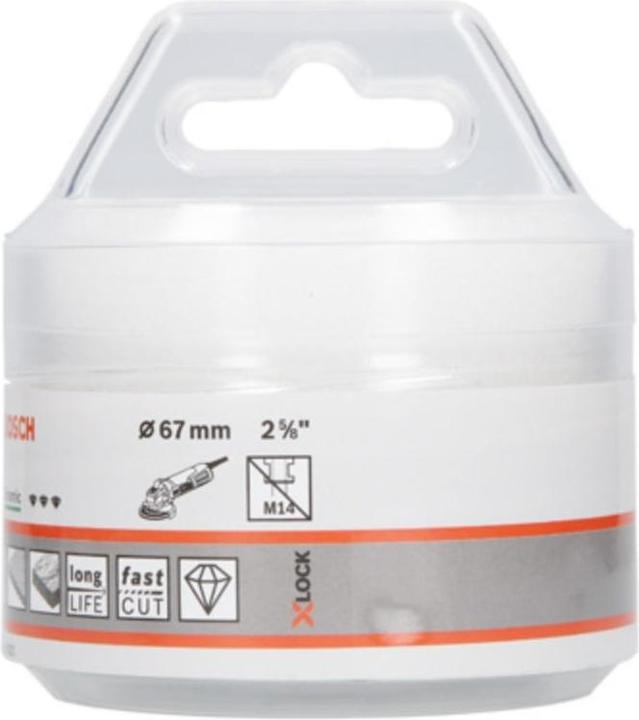 Produktbild Bosch Professional Zubehör PRO Core Cutter dry X-Lock, 67 x 35 mm (67 Millimeter)