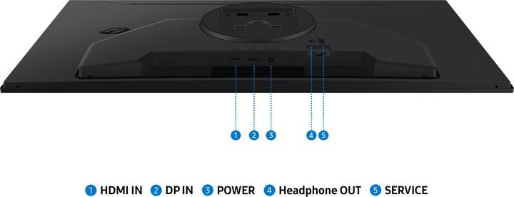 Actual product image Samsung 32Odyssey G5,QHD, 180hz, Gaming Monitor (2560 x 1440 pixels, 32")