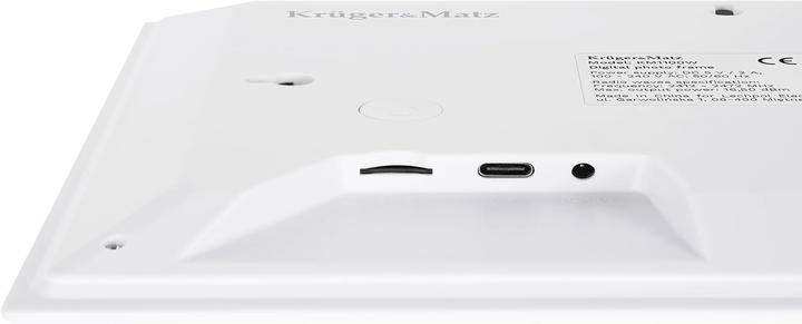 Image du produit Krüger&Matz Kruger&Matz cadre photo numérique FRAMEO Wi-Fi 10 1" blanc (10.10")