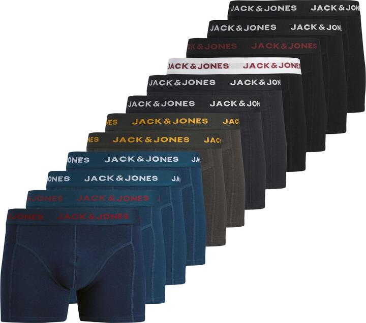 Produktbild Jack & Jones 12er-pack Trunks Trunks (XL, 12er Pack)