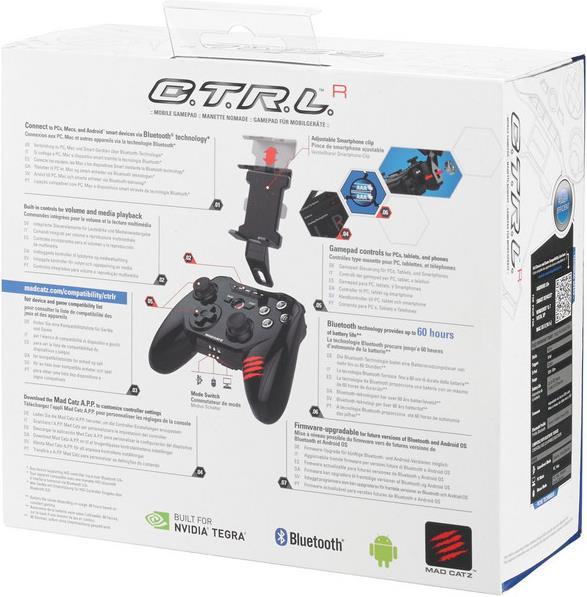 Image du produit MadCatz C.T.R.L. R Appareil mobile Gamepad (Android, Mac, PC)