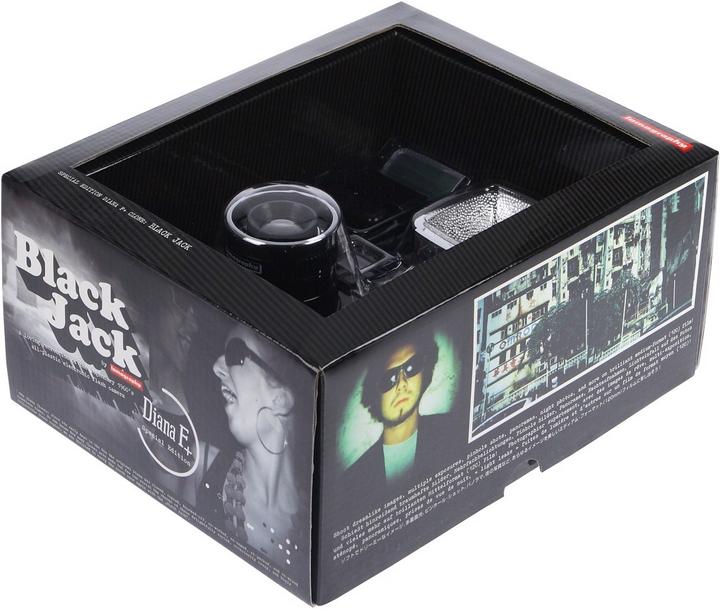 Actual product image Lomo Diana F+ Black Jack