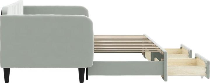 Produktbild vidaXL ausziehbares Tagesbett