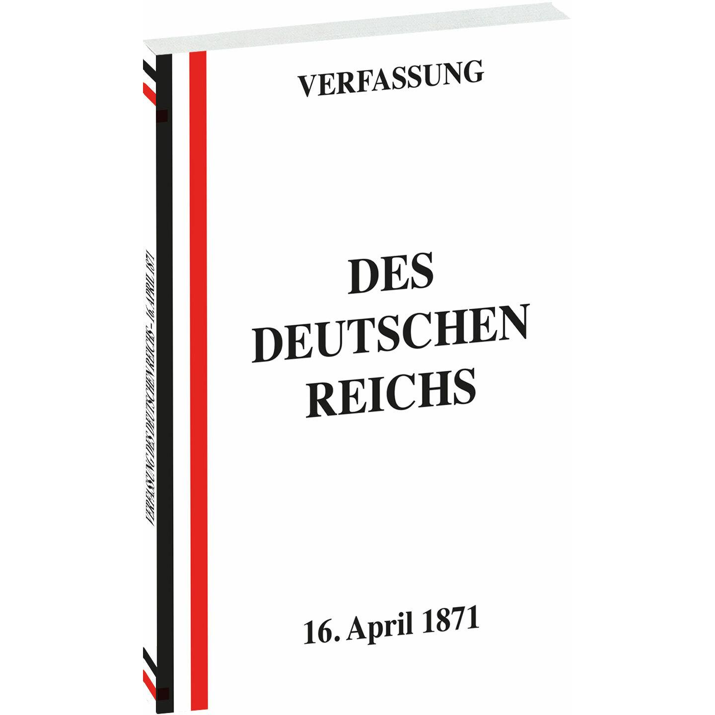 Thumbnail - VERFASSUNG des Deutschen Reichs vom 16., Sachbücher