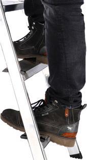 Productafbeelding Hailo Aluminium huishoudtrap met 3 treden (Trapladder, 136 cm)