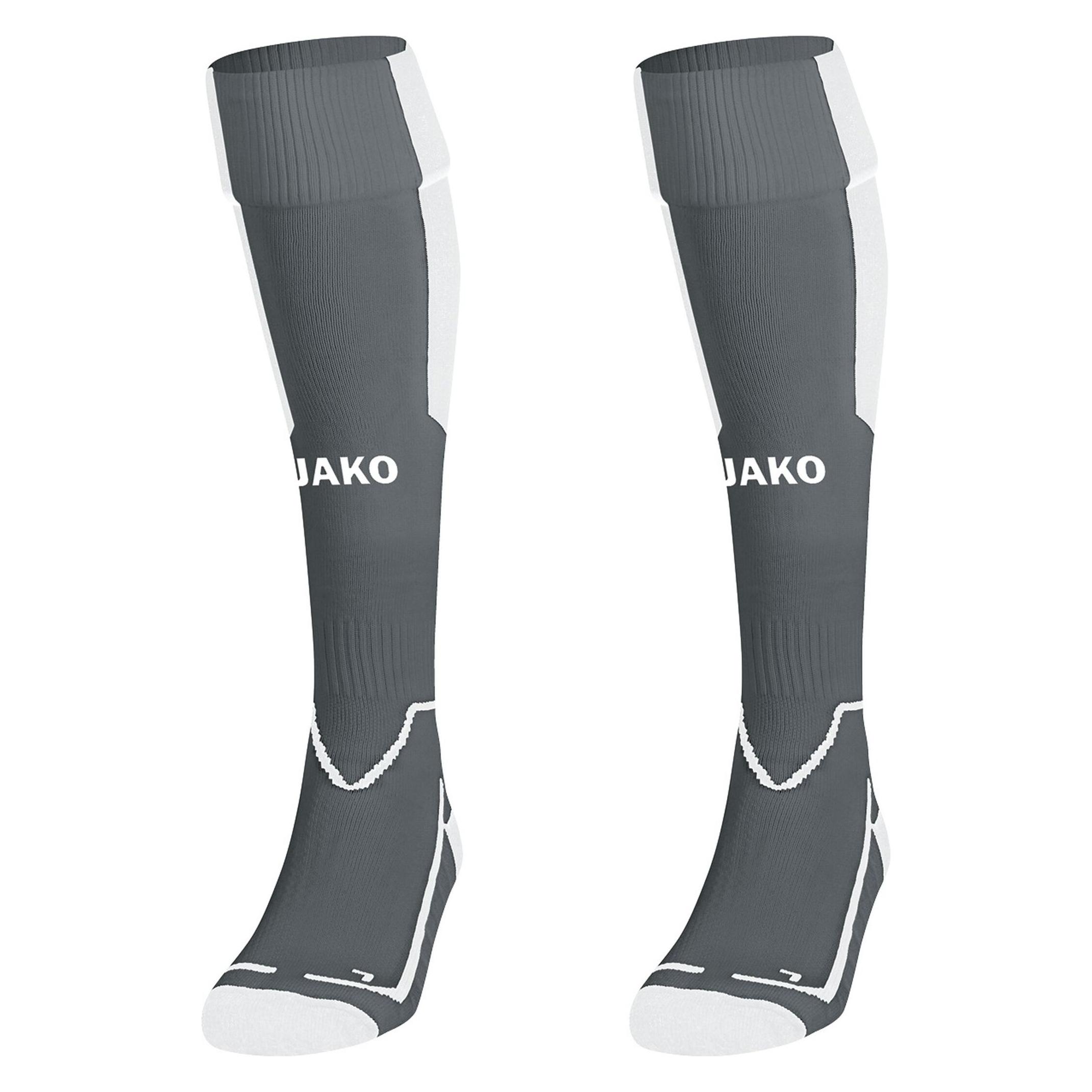Jako, Damen, Sportsocken, Stutzenstrumpf Lazio (35 - 38), Grau