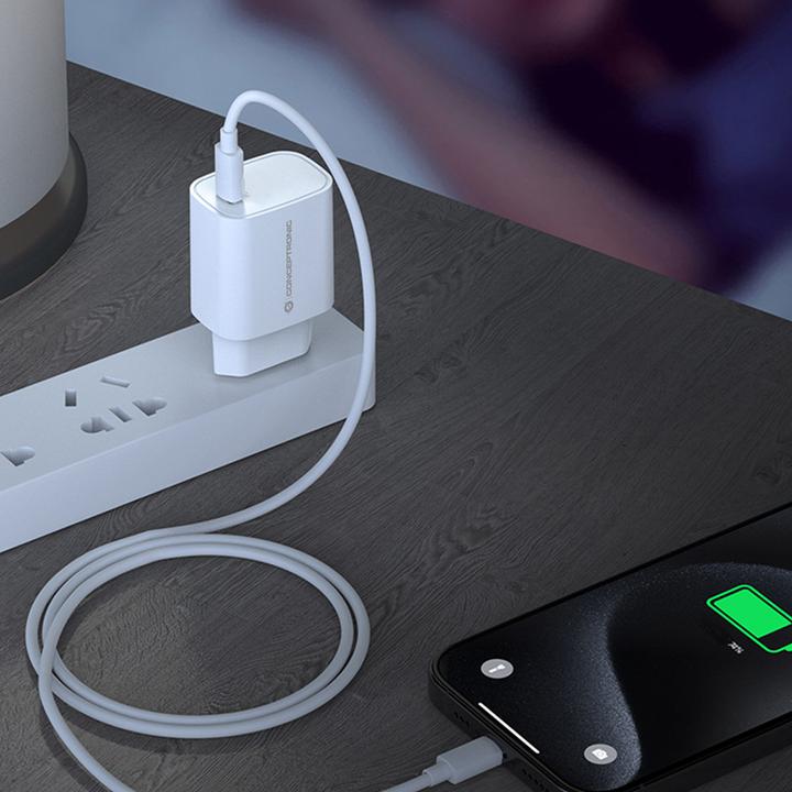 Actual product image Conceptronic Charger 1Port 20W,1xUSB-C Desk PD ws (20 W, 1 portion)