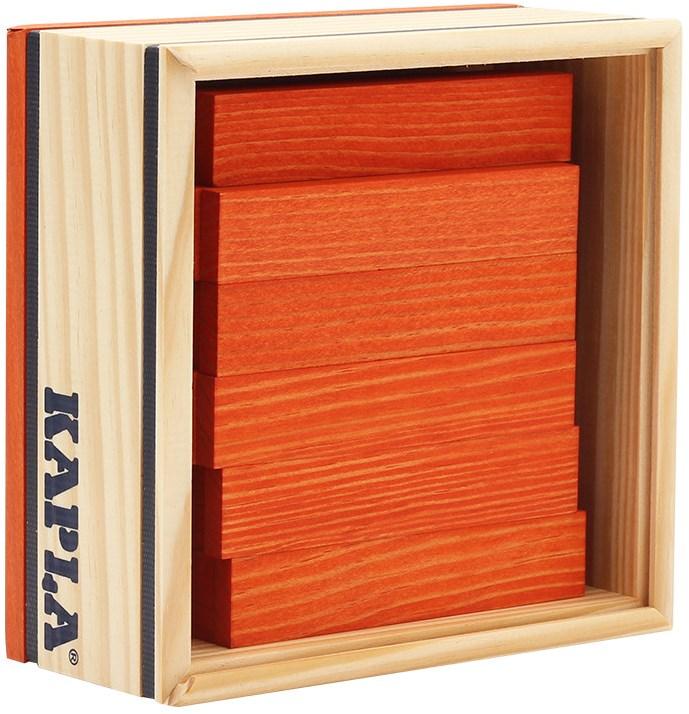 Actual product image Kapla 40 square orange