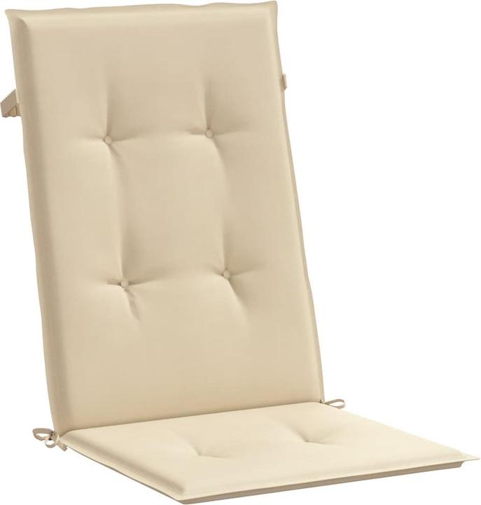 Produktbild vidaXL Gartenstuhlauflage für Hochlehner (120 x 50 cm)