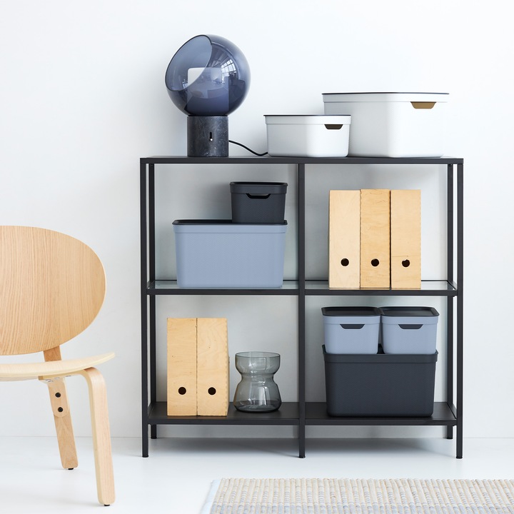 Produktbild Rotho 3er Set Dekobox mit Deckel (36.5 x 26.5 x 20.5 cm, 16 l)