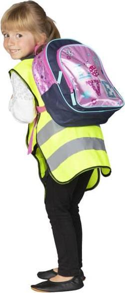 Produktbild Mica Warnweste für Kinder - neongelb