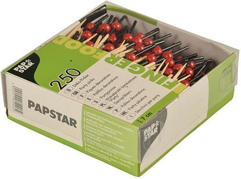 Produktbild Papstar Fingerfood - Picker "Red Pearl" (10 x)
