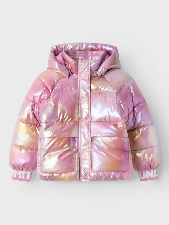 Actual product image Name it Foil print padded jacket (164)