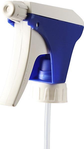 Actual product image Falcon Spray head for spray container, incl. pump unit, blue/white.
