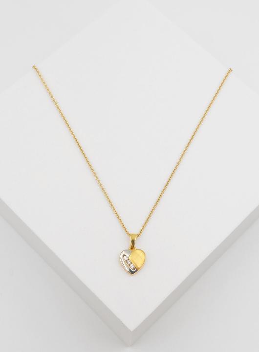 Actual product image Muau Heart (750/18K yellow gold)