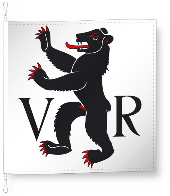 Actual product image Alpenfahnen Appenzell Outer Rhodes (80 x 80 cm)